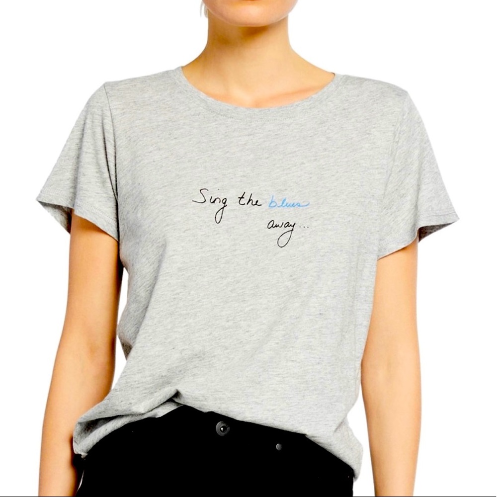 🎼Sing the Blues Away Paige T shirt 🎼